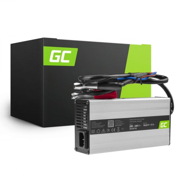 Зарядний пристрій для акумуляторів LiFePO4 Gree Cell 14.6В 10A (ADCAV02)