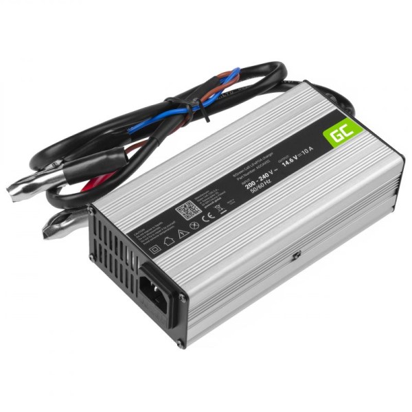 Зарядний пристрій для акумуляторів LiFePO4 Gree Cell 14.6В 10A (ADCAV02)