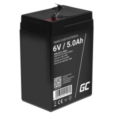 Акумулятор AGM GreenCell 6В 5А/год, VRLA (AGM11)