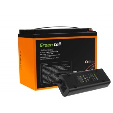 Акумулятор LiFePO4 з зарядним пристроєм Green Cell 12.8V, 38А/год, 486Вт/год (CAV14)