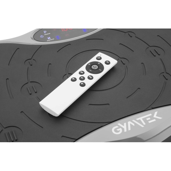 Вібраційна платформа з дистанційним керуванням Gymtek XP500, сірий