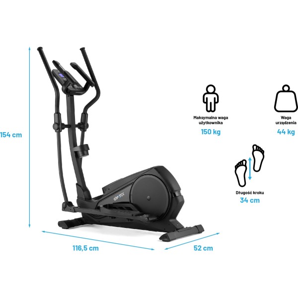 Орбітрек електромагнітний Gymtek XC5000