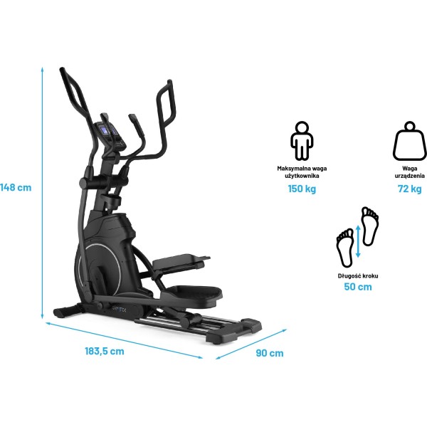 Орбітрек електромагнітний Gymtek XCF8000