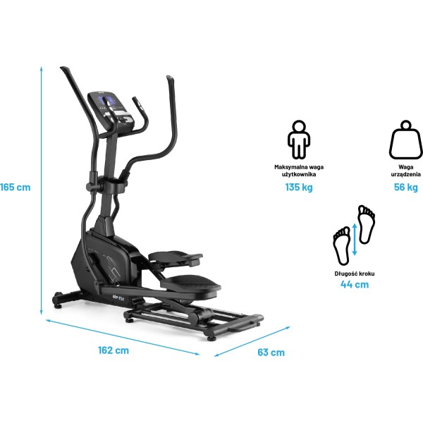 Орбітрек електромагнітний Gymtek XCF6000 РОЗПРОДАЖ