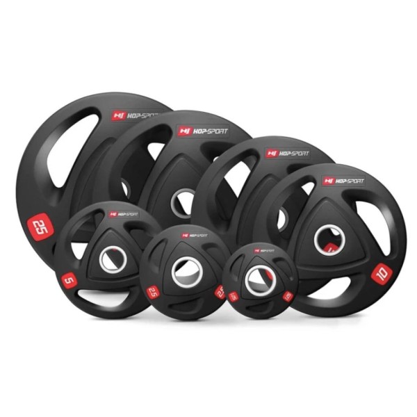 Набір дисків олімпійських Hop-Sport 4 х 2,5кг