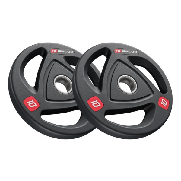 Набір дисків олімпійських Hop-Sport 2 х 10кг