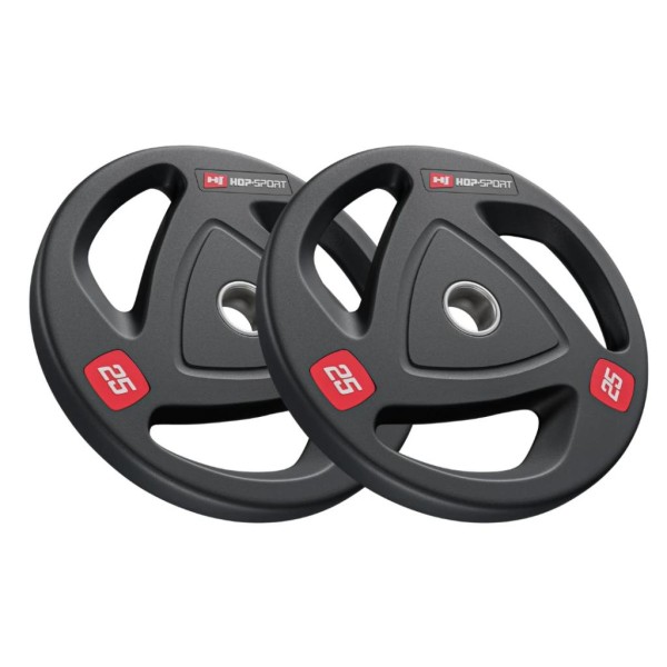 Набір дисків олімпійських Hop-Sport 2 х 25кг