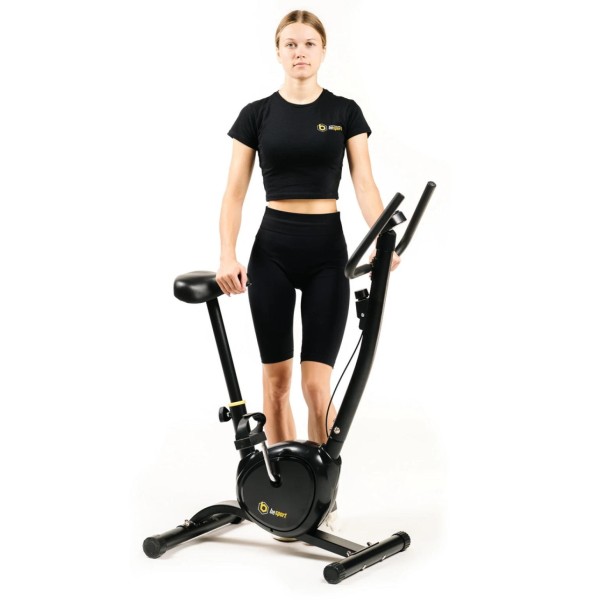 Велотренажер Besport BS-1430 EasyRide чорно-жовтий