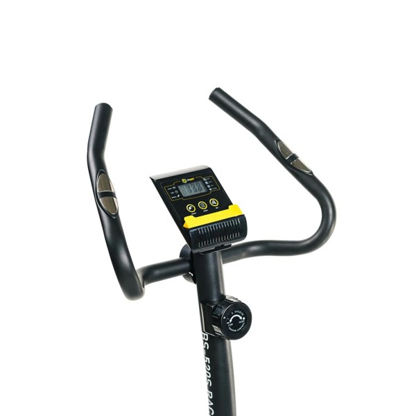 Велотренажер Besport BS-520S RACER магнітний чорно-жовтий