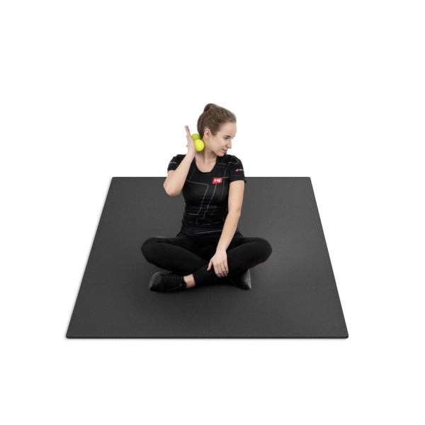 Мат-пазл Hop-Sport EVA 1см HS-A010PM - 8 частин чорний