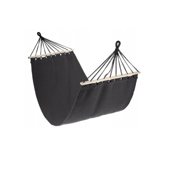 Гамак Jumi Garden тканинний з планкою темно-сірий