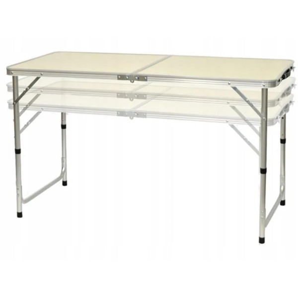 Стіл туристичний Chomik Garden Line RANGER розкладний з 4 стільцями білий