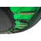Батут Hop-Sport 8ft (244cm) зелений з зовнішньою сіткою