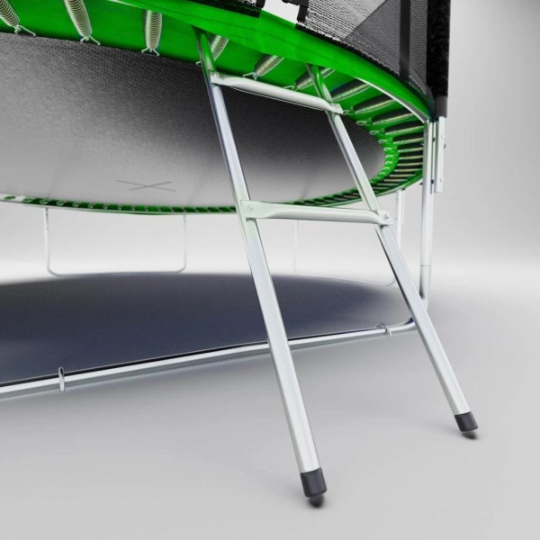 Батут Hop-Sport 10ft (305cm) зелений з внутрішньою сіткою