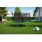 Батут Hop-Sport 10ft (305cm) зелений з зовнішньою сіткою