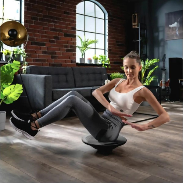 Диск балансувальний Hop-Sport 40см сірий