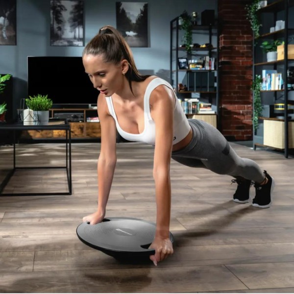 Диск балансувальний Hop-Sport 40см сірий