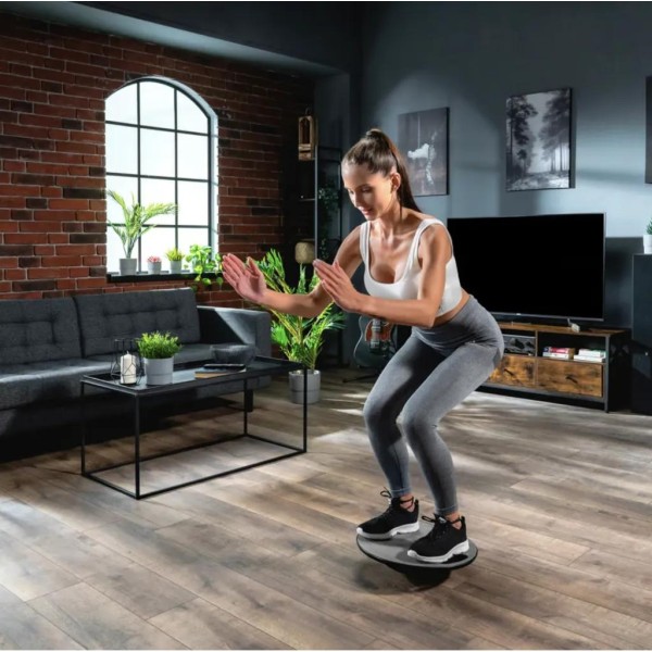 Диск балансувальний Hop-Sport 40см сірий