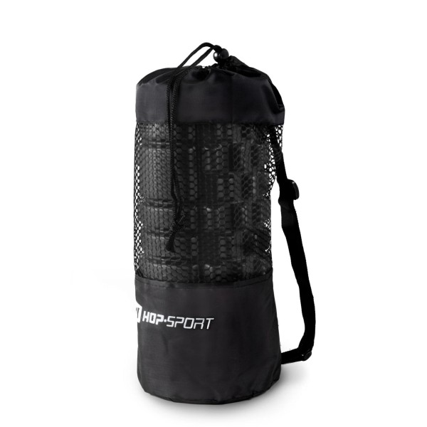 Роллер масажер (валик, ролик) для кросфіту та йоги Hop-Sport HS-001YG чорний