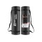 Мат для фітнесу та йоги з отворами Hop-Sport HS-N015GM 1,5 см чорний
