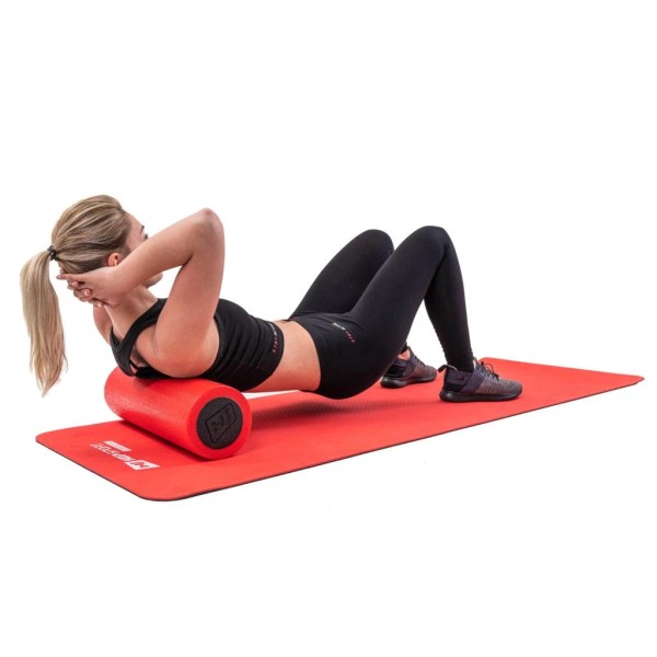 Масажний ролик (валик, роллер) Hop-Sport EPE 45см червоний