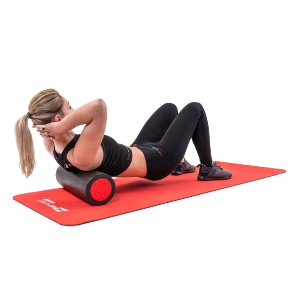 Масажний ролик (валик, роллер) Hop-Sport EPE 45 см чорний