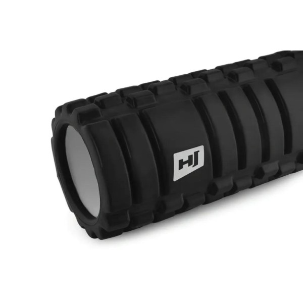 Роллер масажер (валик, ролик) Hop-Sport EVA 33 см HS-A033YG чорний