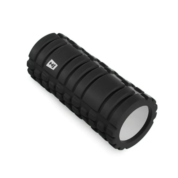Роллер масажер (валик, ролик) Hop-Sport EVA 33 см HS-A033YG чорний