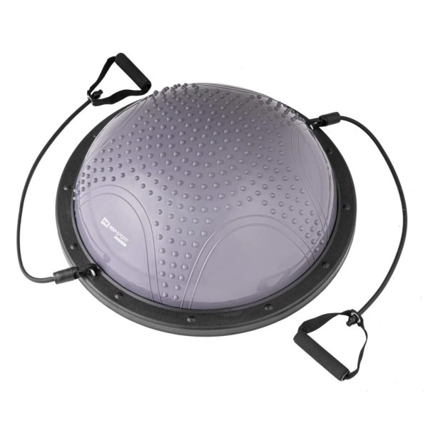 Балансувальна півсфера з вкрапленнями Hop-Sport HS-MB058B сіра