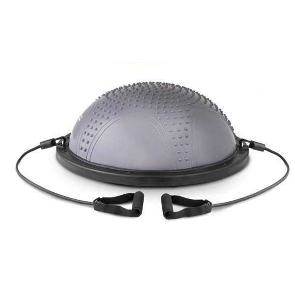Балансувальна півсфера з вкрапленнями Hop-Sport HS-MB058B сіра