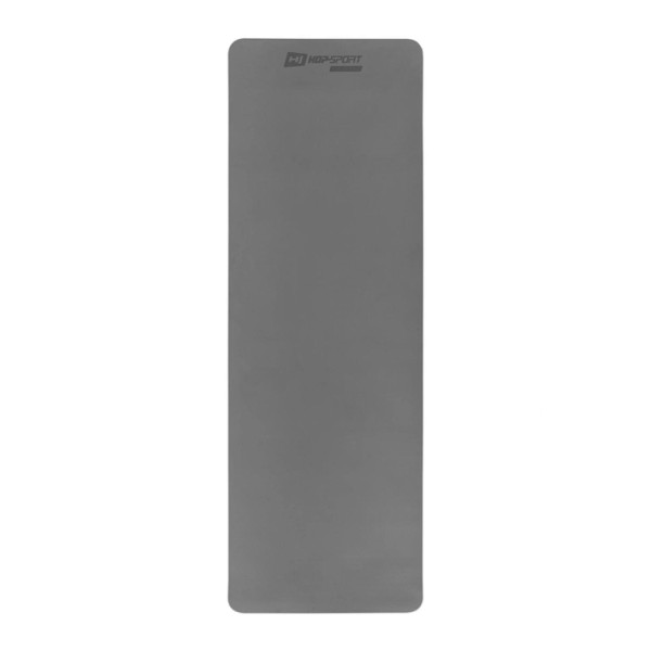 Мат для фітнесу та йоги Hop-Sport TPE 0,6 см HS-T006GM сірий