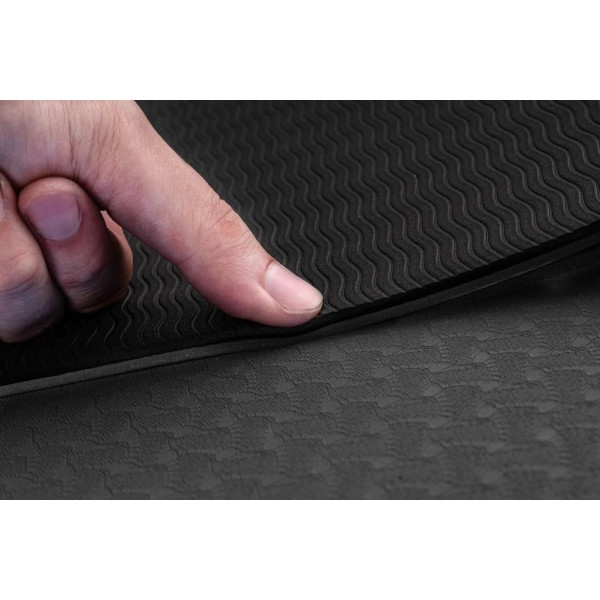 Килимок з отворами Hop-Sport TPE 0,8 см HS-T008GM чорний