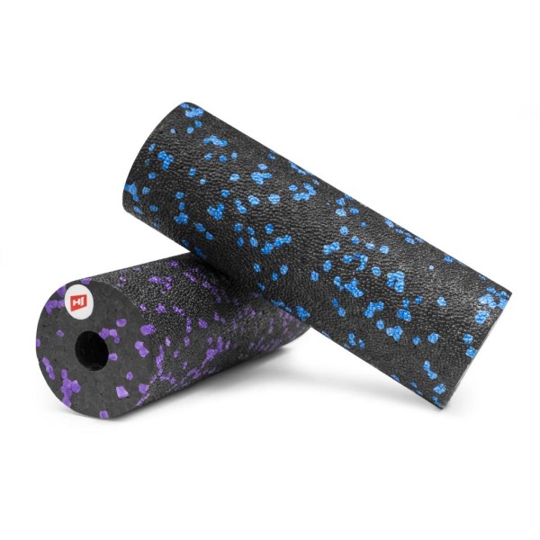 Міні масажний ролик (валик, роллер) Hop-Sport EPP 15 см HS-P015YG чорно-синій