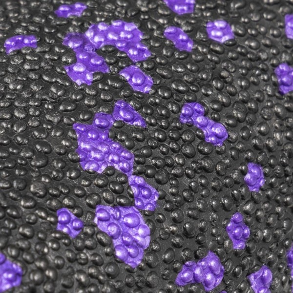 Міні масажний ролик (валик, роллер) Hop-Sport EPP 15см HS-P015YG чорно-фіолетовий