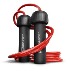 Скакалка з обтяжувачем Hop-Sport HS-F050JR червона