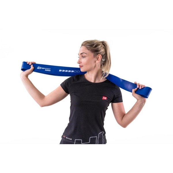 Резинка для фітнесу Hop-Sport 28-80 кг HS-L064RR синя