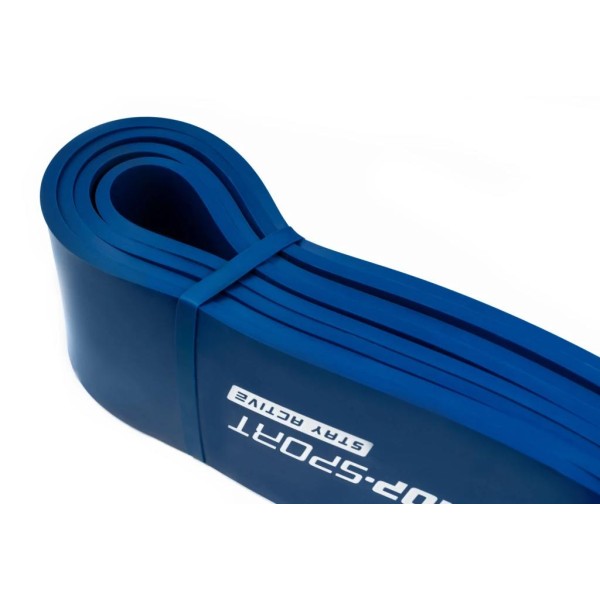Резинка для фітнесу Hop-Sport 28-80 кг HS-L064RR синя
