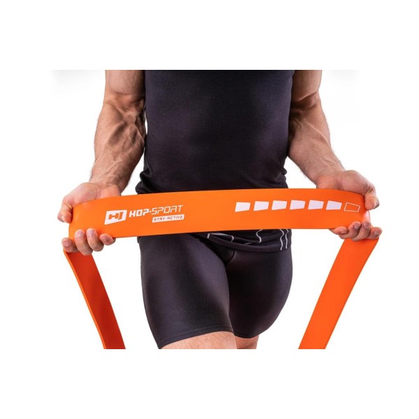 Резинка для фітнесу Hop-Sport 37-109 кг HS-L083RR помаранчева