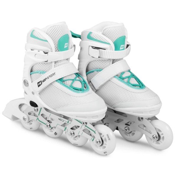 Роликові ковзани 3в1 Hop-Sport HS-903 Motion S (розмір) Біло-м'ятні
