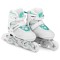Роликові ковзани 3в1 Hop-Sport HS-903 Motion S (розмір) Біло-м'ятні