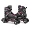 Роликові ковзани 3в1 Hop-Sport HS-903 Motion S (розмір) Чорно-рожеві