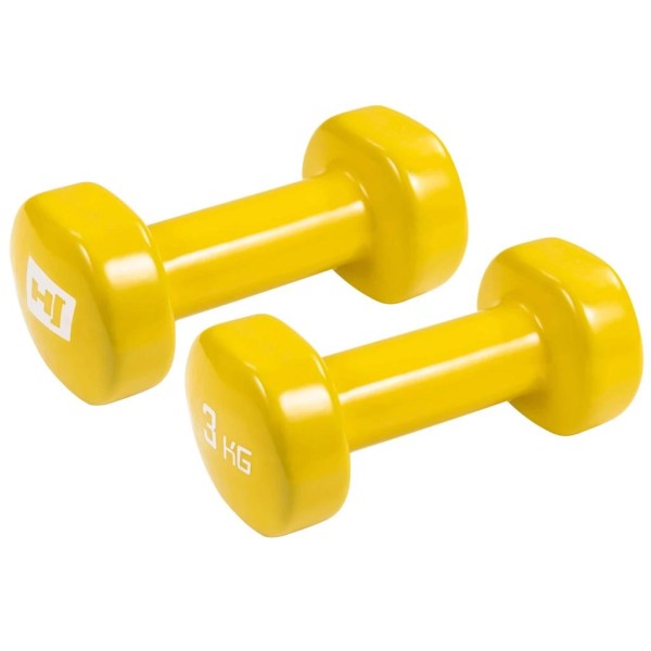 Гантелі для фітнесу вінілові круглі Hop-Sport HS-V030DC 2х3кг