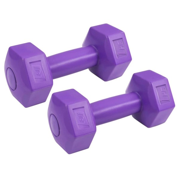 Гантелі для фітнесу композитні Hop-Sport HS-C010DH 2х1кг