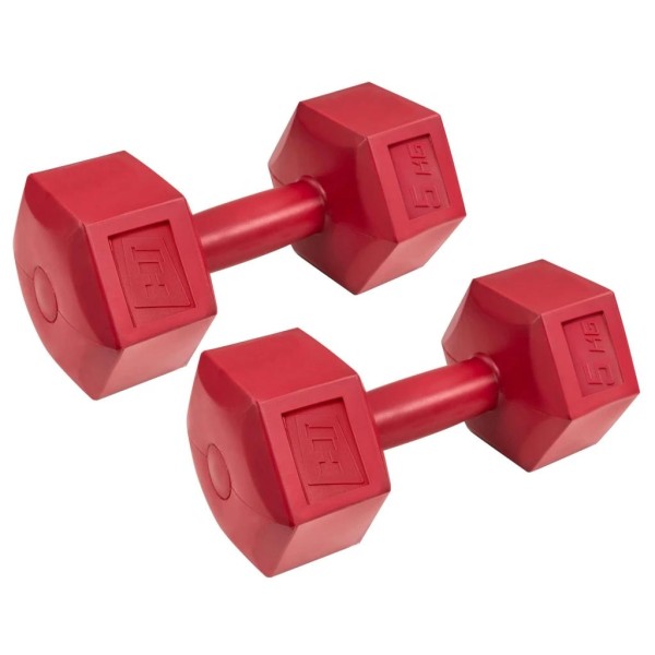 Гантелі для фітнесу композитні Hop-Sport HS-C050DH 2х5кг