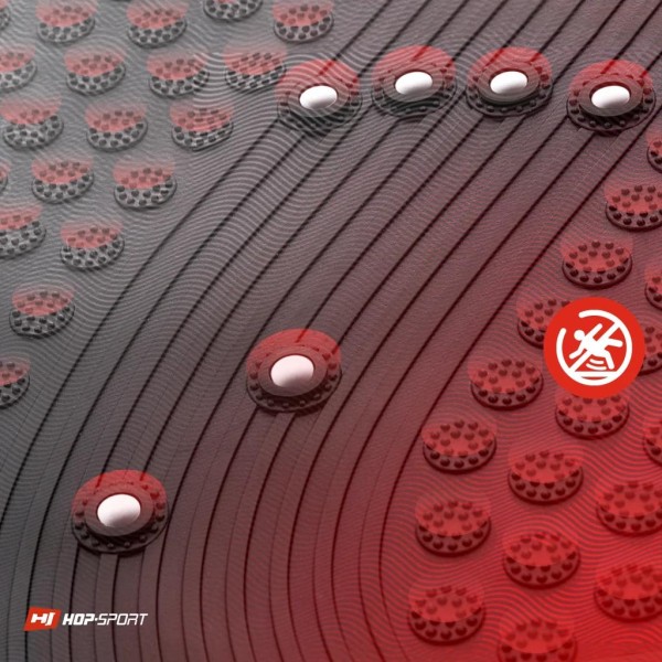 Віброплатформа Hop-Sport HS-040VS Cube білий