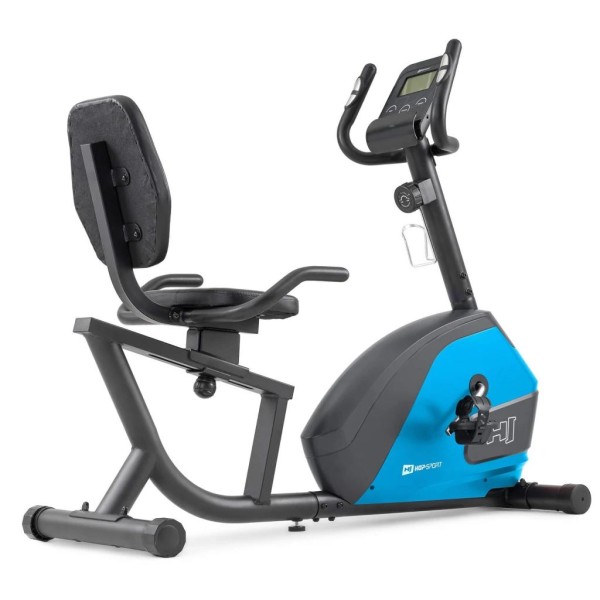 Горизонтальний велотренажер Hop-Sport HS-035L Solo синій