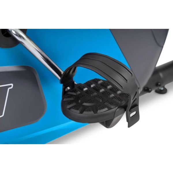 Горизонтальний велотренажер Hop-Sport HS-035L Solo синій