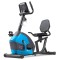 Горизонтальний велотренажер Hop-Sport HS-035L Solo синій
