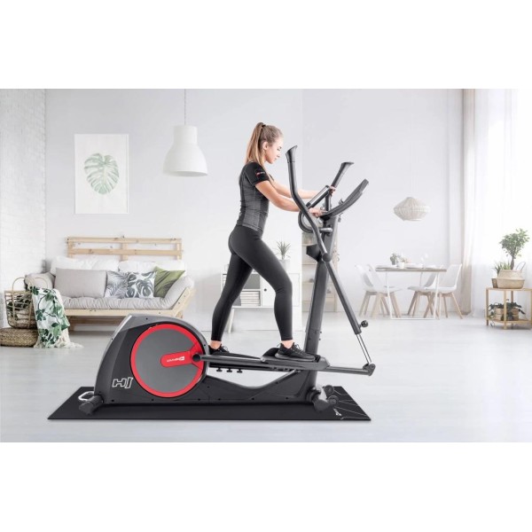 Орбітрек електромагнітний Hop-Sport HS-300C Sentinel з телеметричним поясом + мат під тренажер