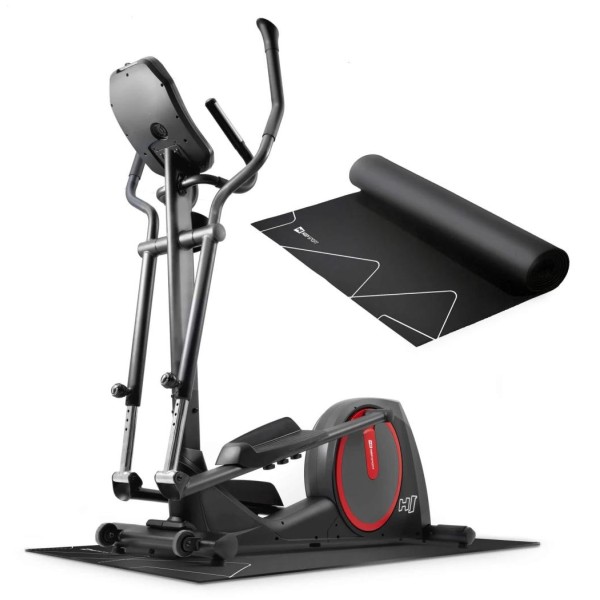 Орбітрек електромагнітний Hop-Sport HS-300C Sentinel з телеметричним поясом + мат під тренажер